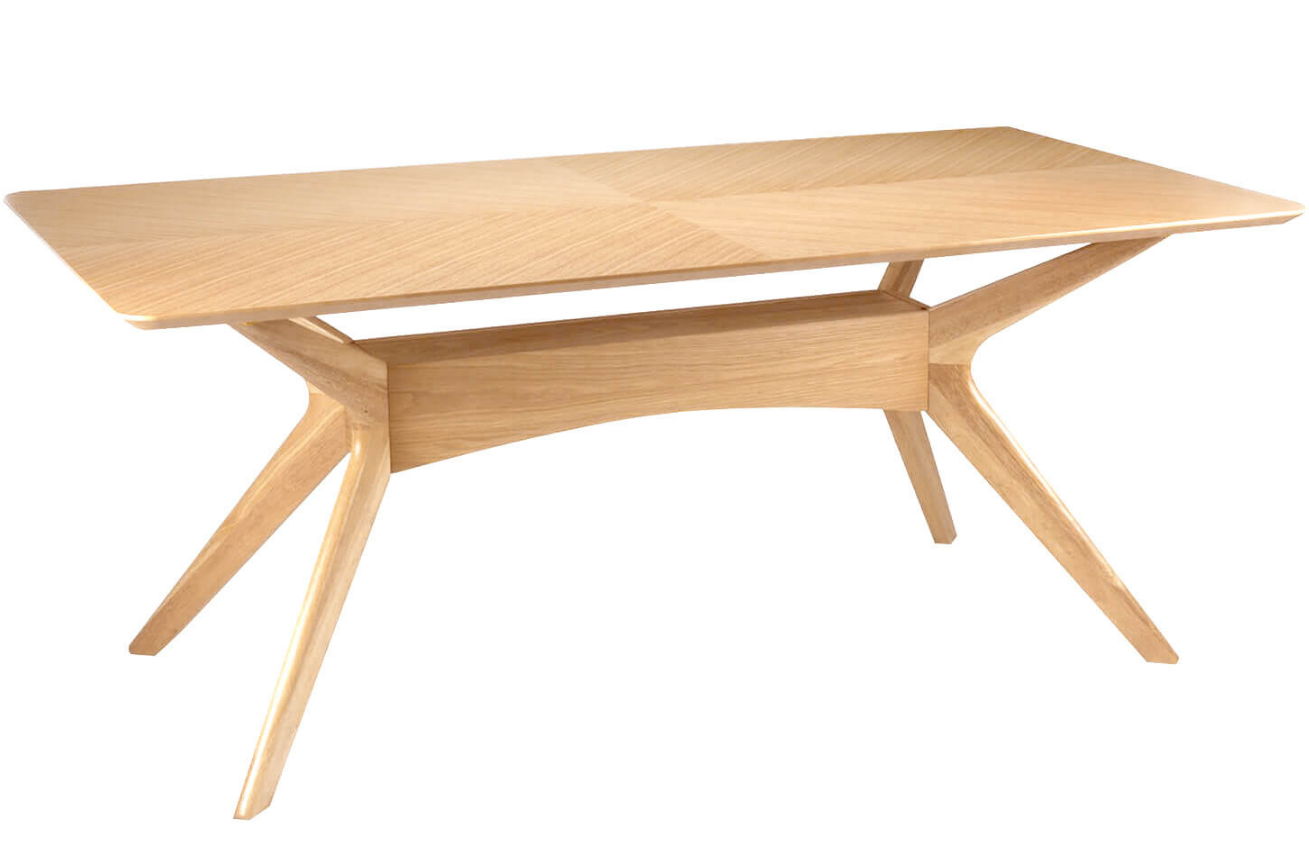 Dubový jídelní stůl Somcasa Helga 180 x 95 cm Somcasa