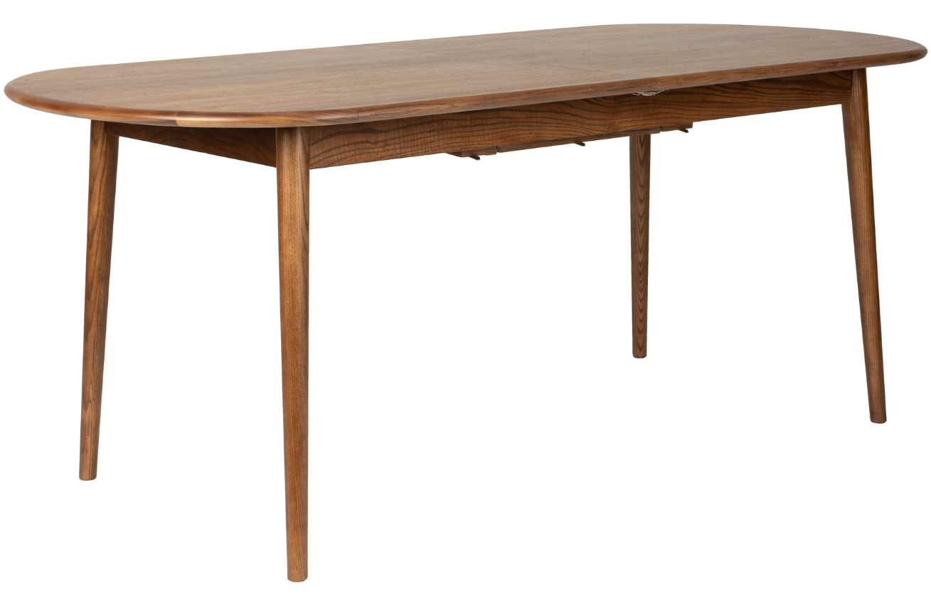 Ořechový rozkládací jídelní stůl ZUIVER TWIST 180-240 x 90 cm Zuiver