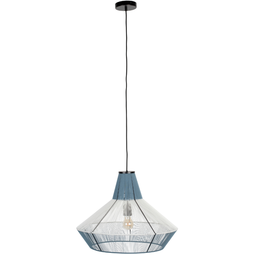 Modré závěsné světlo ZUIVER FAIRY 55 cm Zuiver