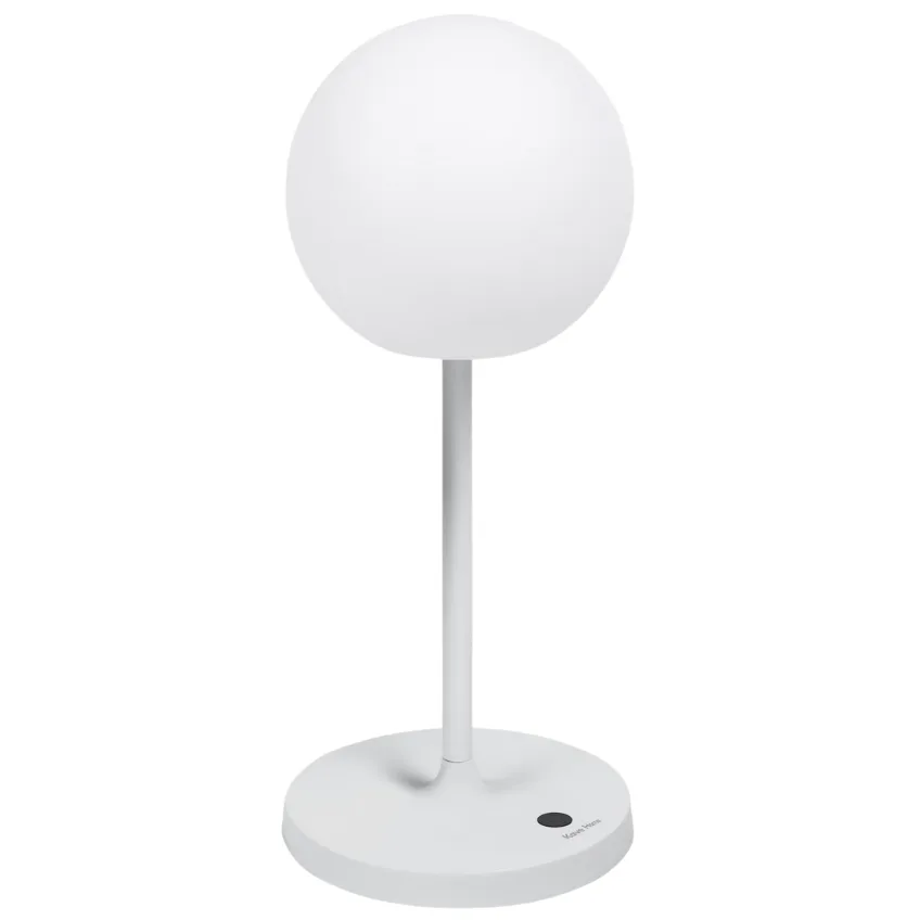 Plastová stolní LED lampa Kave Home Dinesh
