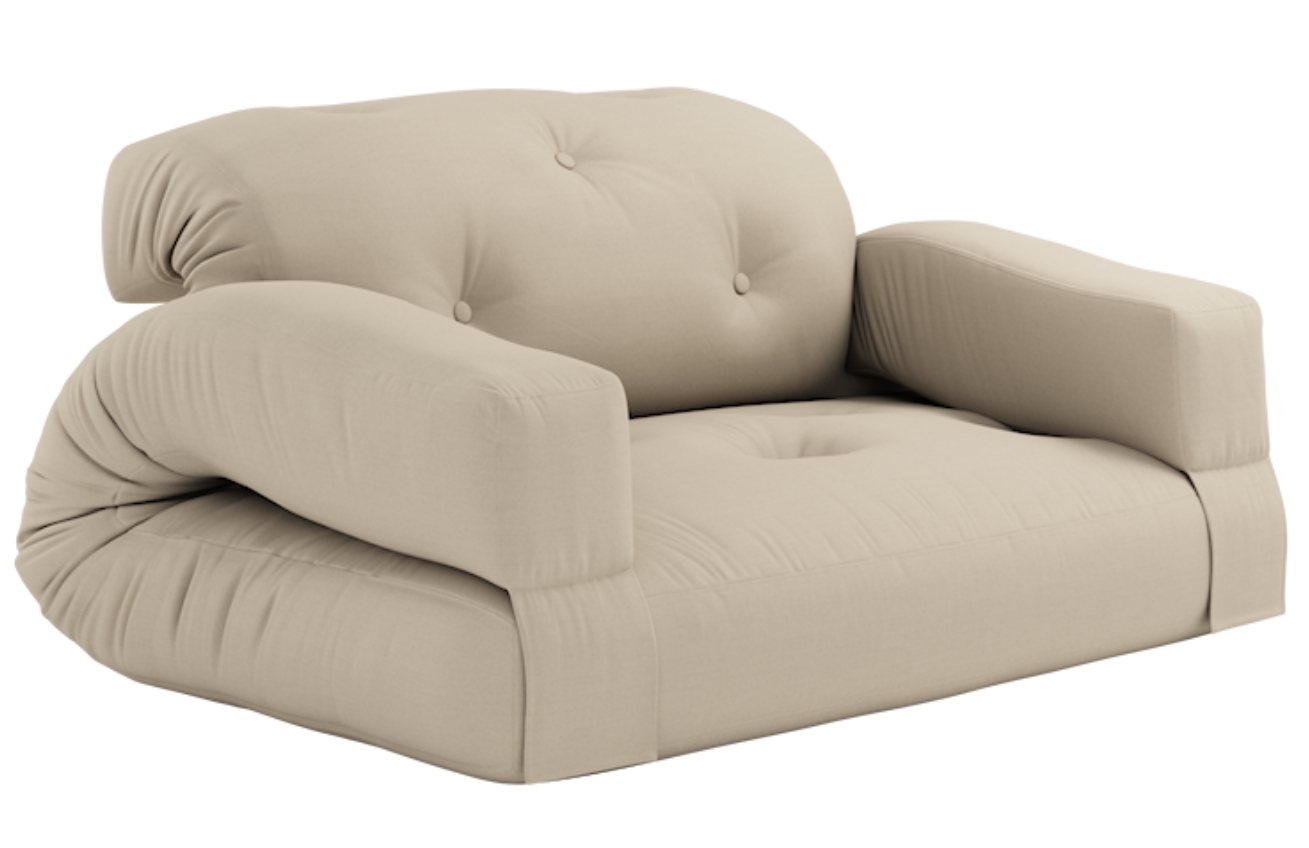 Béžová rozkládací zahradní pohovka Karup Design Hippo 140 cm Karup Design