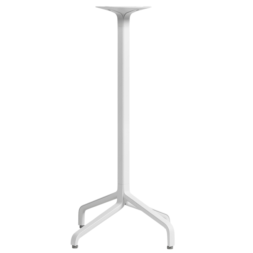 Nardi Bílá hliníková stolová podnož Frasca 107 cm Nardi