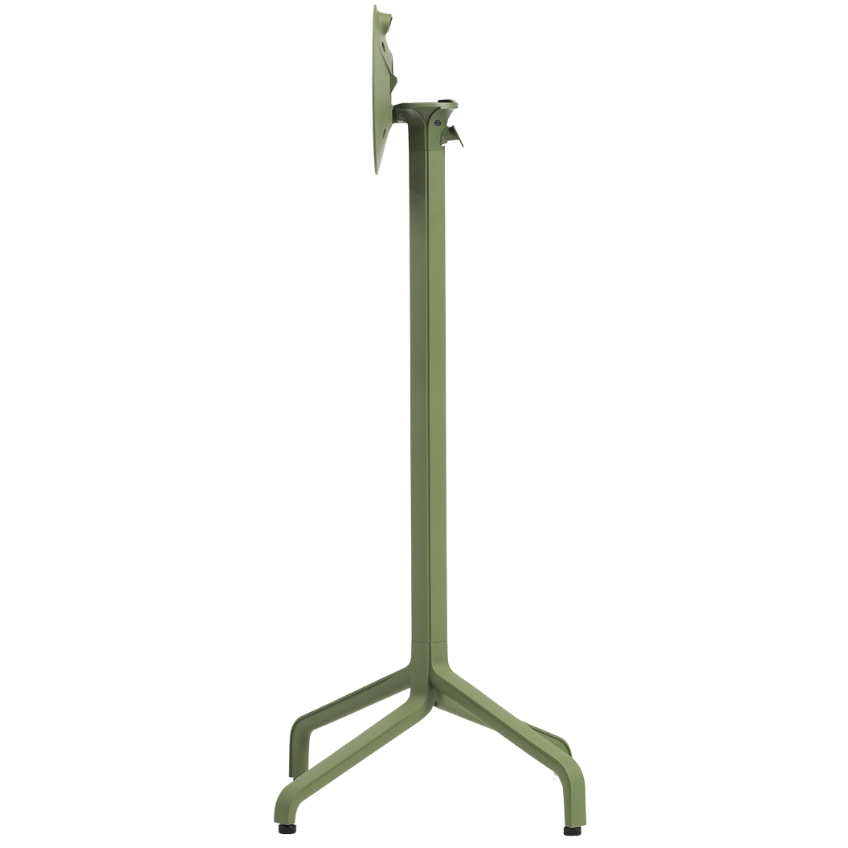 Nardi Zelená hliníková stolová sklápěcí podnož Frasca 107 cm Nardi