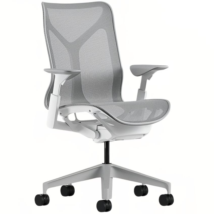 Šedá kancelářská židle Herman Miller Cosm M Herman Miller