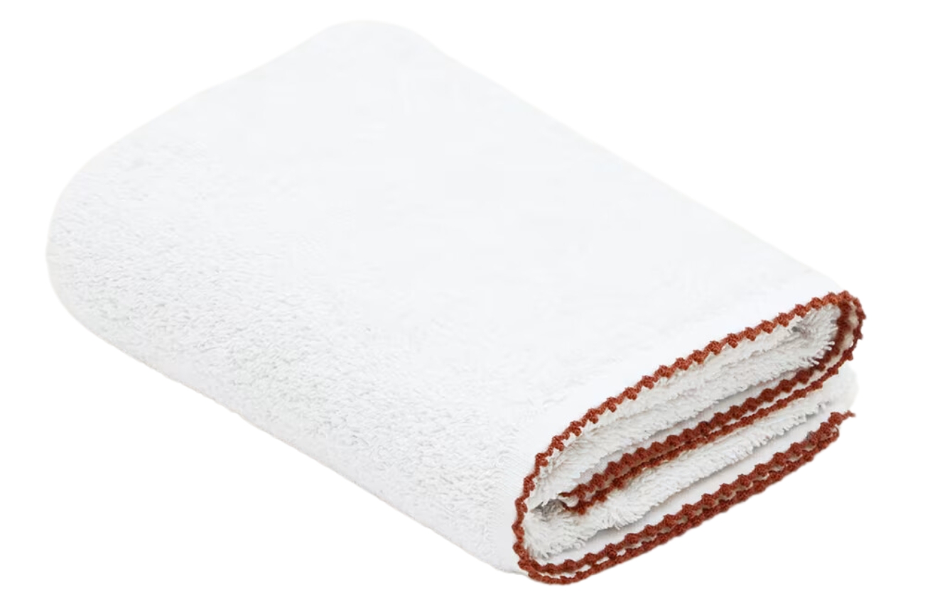 Bílý bavlněný ručník Kave Home Sinami 30 x 50 cm Kave Home