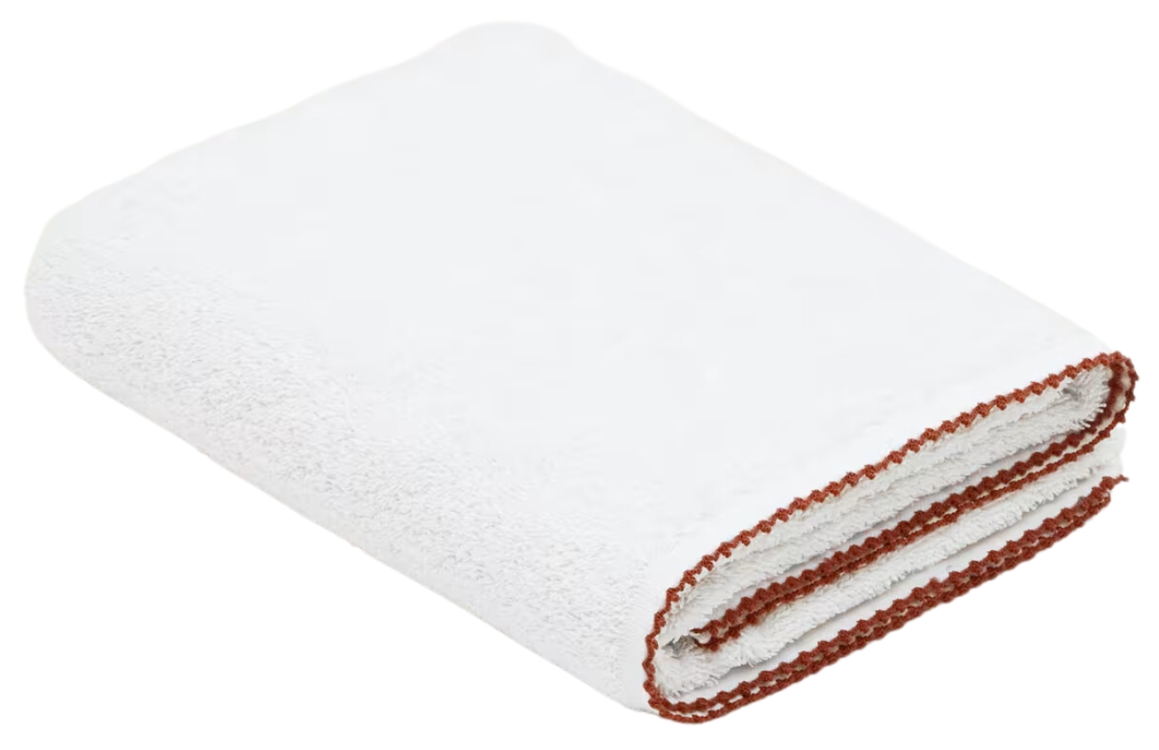Bílý bavlněný ručník Kave Home Sinami 50 x 90 cm Kave Home