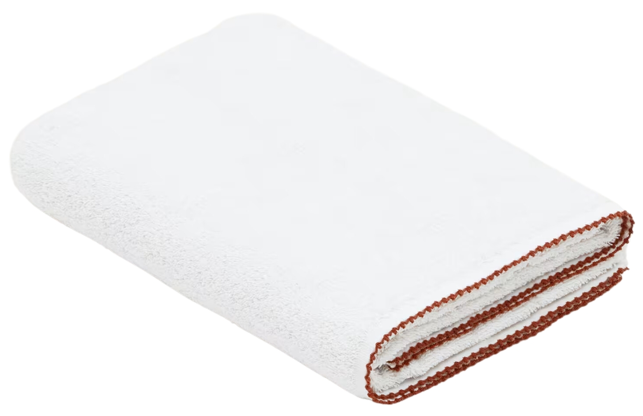 Bílý bavlněný ručník Kave Home Sinami 90 x 150 cm Kave Home