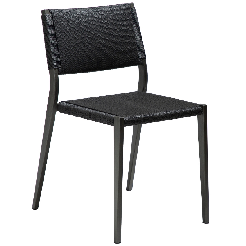 ​​​​​Dan-Form Černá kovová jídelní židle DAN-FORM Loop ​​​​​Dan-Form
