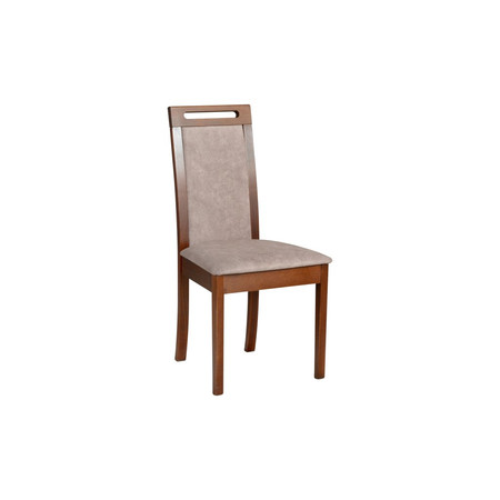 Jídelní židle ROMA 6 Tkanina 4B Ořech světlý