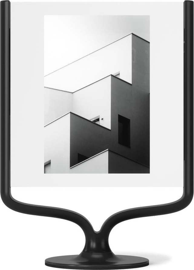 Černý kovový stojací rámeček 18x25 cm Wishbone – Umbra Umbra