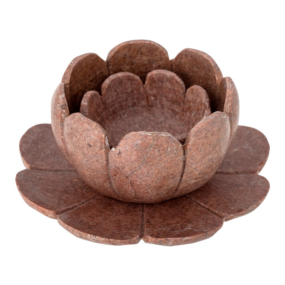 Kamenné svícny v sadě na čajovou svíčku 3 ks Reiko – Bloomingville Bloomingville