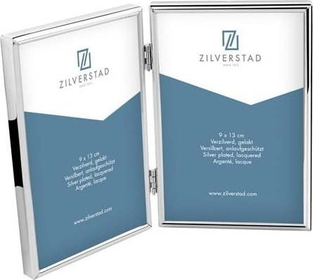 Kovový stojací/na zeď rámeček ve stříbrné barvě 26x18 cm Sweet Memory – Zilverstad Zilverstad