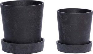 Květin&aacute;če v sadě 2 ks &oslash; 17 cm Podium &ndash; H&uuml;bsch H&uuml;bsch