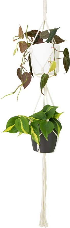 Látkový závěs na květináč ø 10 cm (výška 120 cm) Macramé – Artevasi Artevasi