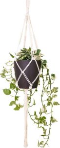 L&aacute;tkov&yacute; z&aacute;věs na květin&aacute;č &oslash; 13 cm (v&yacute;&scaron;ka 100 cm) Macram&eacute; &ndash; Artevasi Artevasi