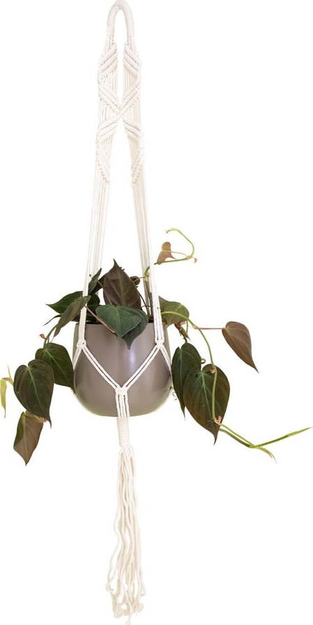 Látkový závěs na květináč ø 13 cm (výška 100 cm) Macramé – Artevasi Artevasi