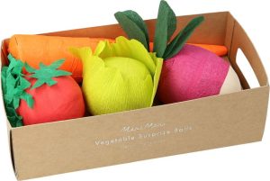 Párty doplňky v sadě 4 ks Vegetable Surprise Balls – Meri Meri Meri Meri