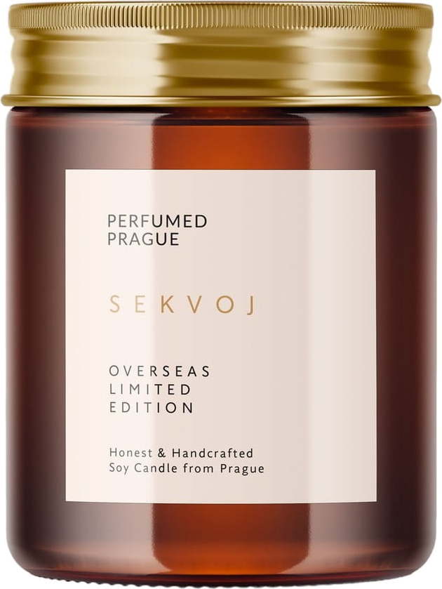 Vonná sojová svíčka doba hoření 40 h Sequoia – Perfumed Prague Perfumed Prague