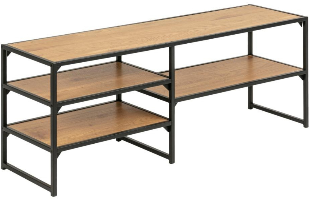 Scandi Dubový TV stolek Darila 120 x 33 cm Scandi