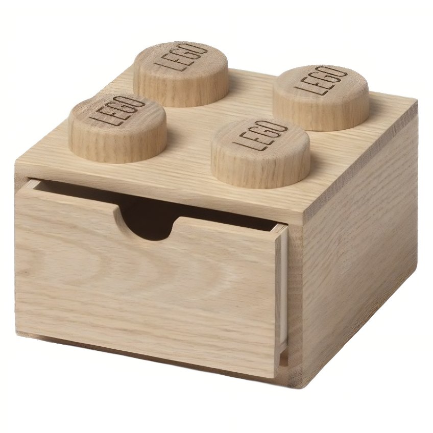 Lego® Světlý dubový úložný box LEGO® Wood 16 x 15 cm Lego®