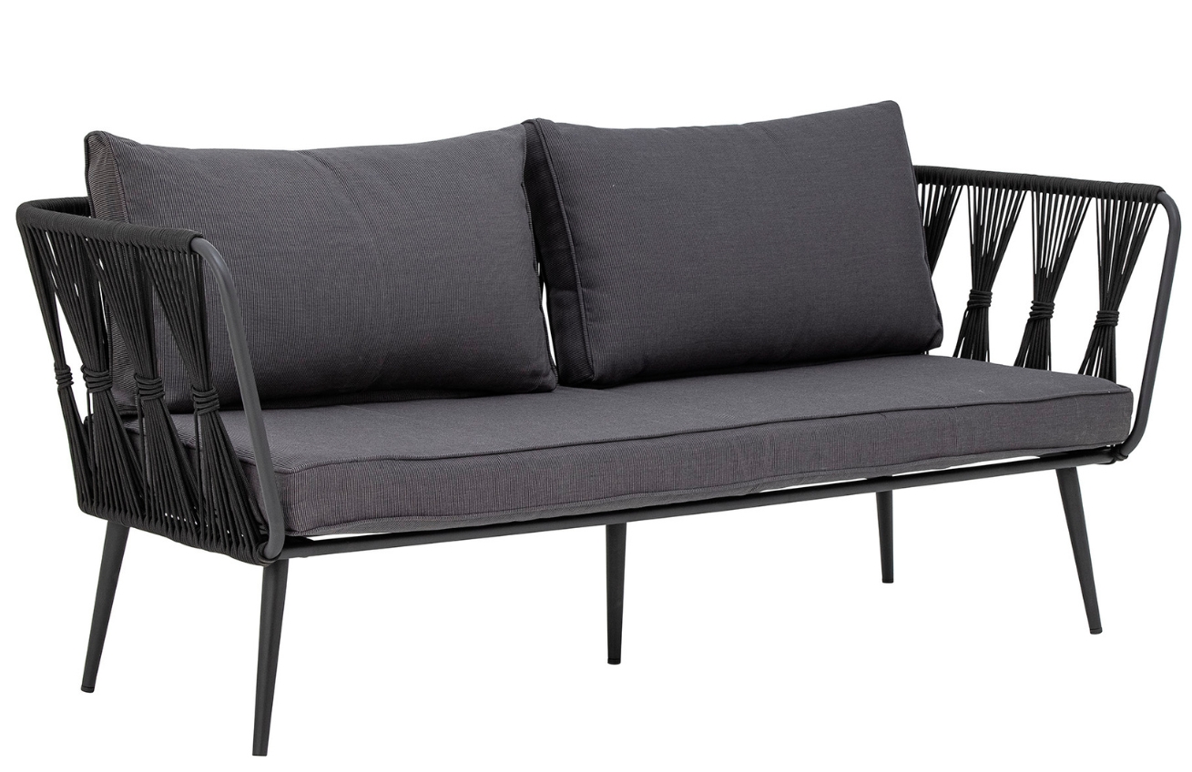 Šedá zahradní pohovka Bloomingville Pavone 174 cm Bloomingville