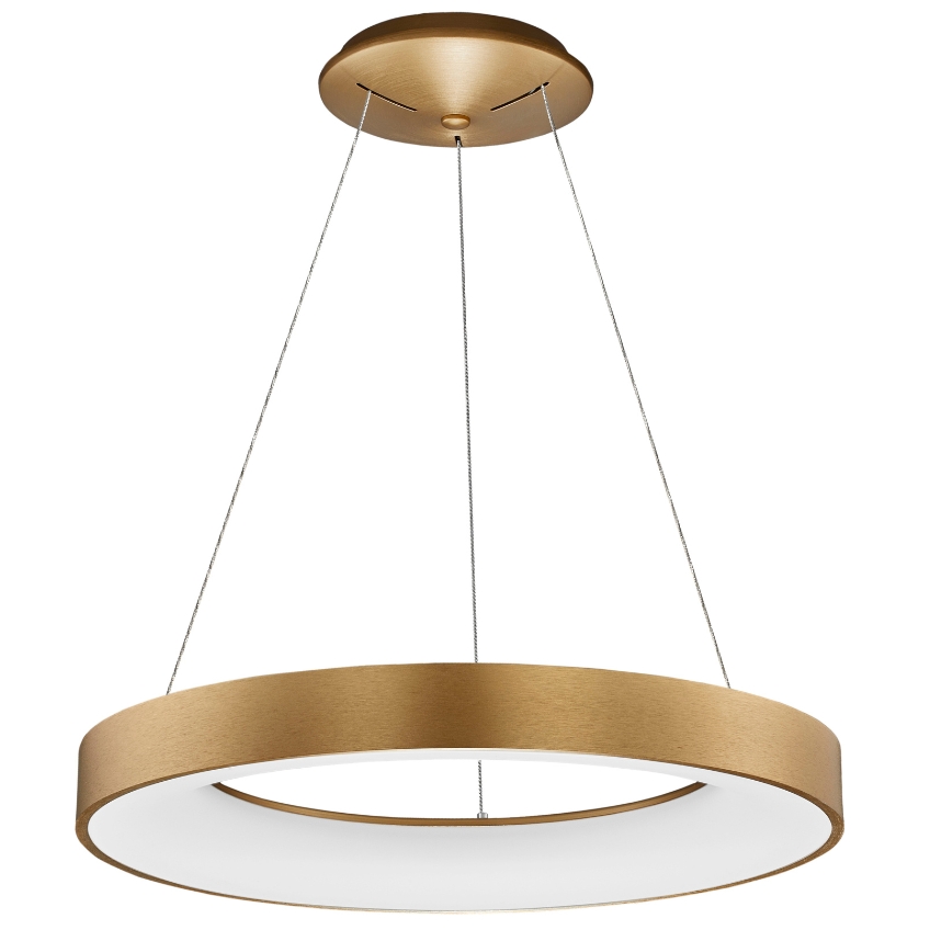 Zlaté závěsné LED světlo Nova Luce Rando Thin 60 cm Nova Luce