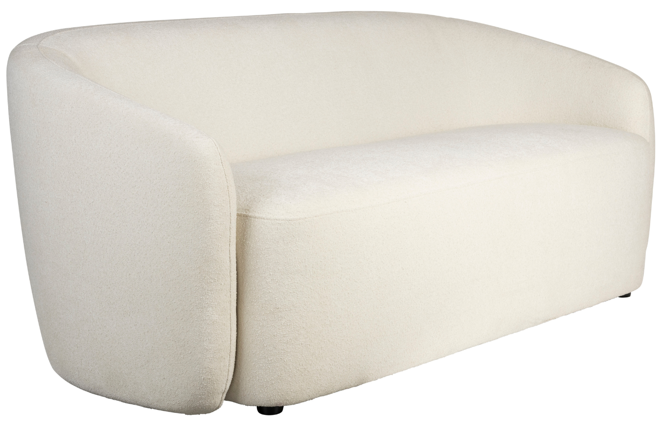 White Label Béžová čalouněná dvoumístná pohovka WLL LEN 181 cm White Label