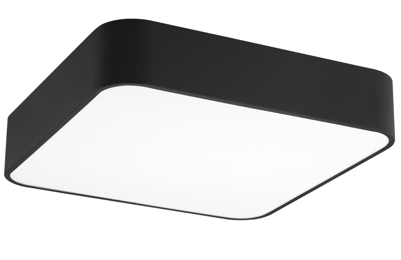 Černé stropní světlo Nova Luce Ragu 36 x 36 cm Nova Luce