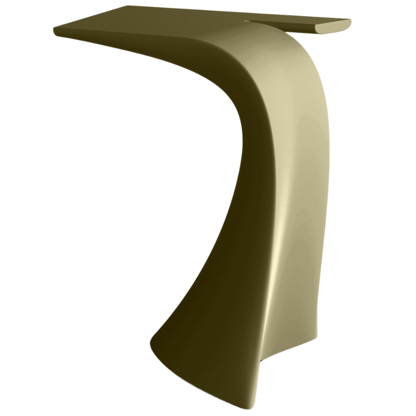 VONDOM Matně khaki zelený plastový barový stůl WING 76 x 50 cm VONDOM