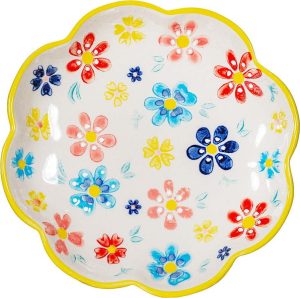 Dekorativn&iacute; t&aacute;c 12x12 cm Folk Floral &ndash; Sass & Belle Sass & Belle