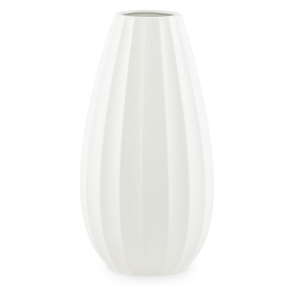 Krémová keramická váza (výška 33