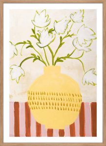 Obraz 52x72 cm Yellow Vase &ndash; Malerifabrikken Malerifabrikken