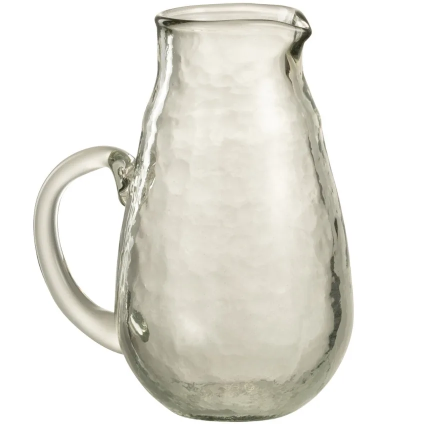 Transparentní skleněný džbán J-Line Solynom 150 ml