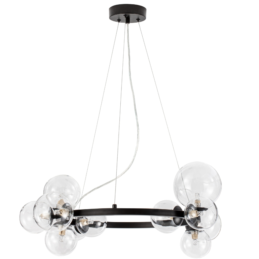 Skleněné závěsné světlo Nova Luce Odillia 65 cm Nova Luce