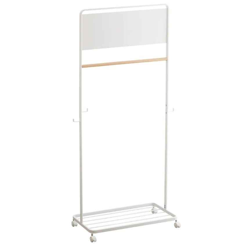 Bílý kovový dětský věšák Yamazaki Tower 140 cm YAMAZAKI