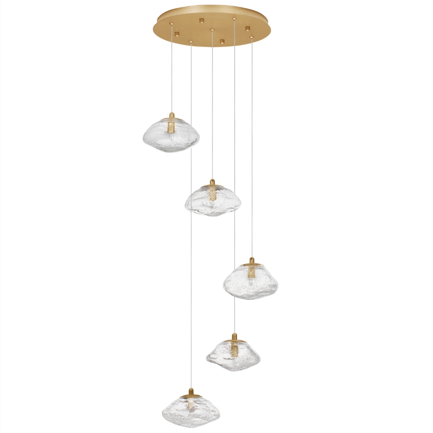 Skleněné závěsné světlo Nova Luce King 35 cm Nova Luce