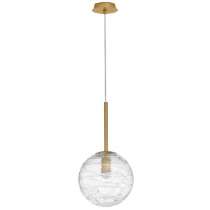 Skleněn&eacute; z&aacute;věsn&eacute; světlo Nova Luce Coen 25 cm Nova Luce