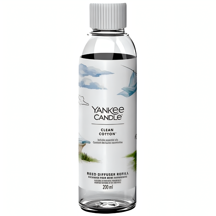 Náplň do difuzéru Yankee Candle Clean Cotton Signature 200 ml Yankee Candle