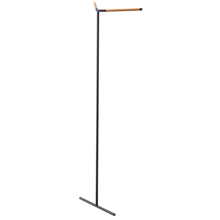 Černý kovový stojací věšák Yamazaki Tower 160 cm YAMAZAKI