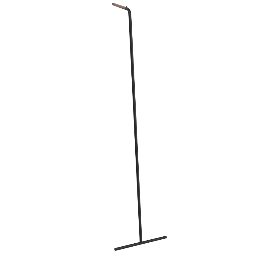 Černý kovový stojací věšák Yamazaki Tower II. 160 cm YAMAZAKI