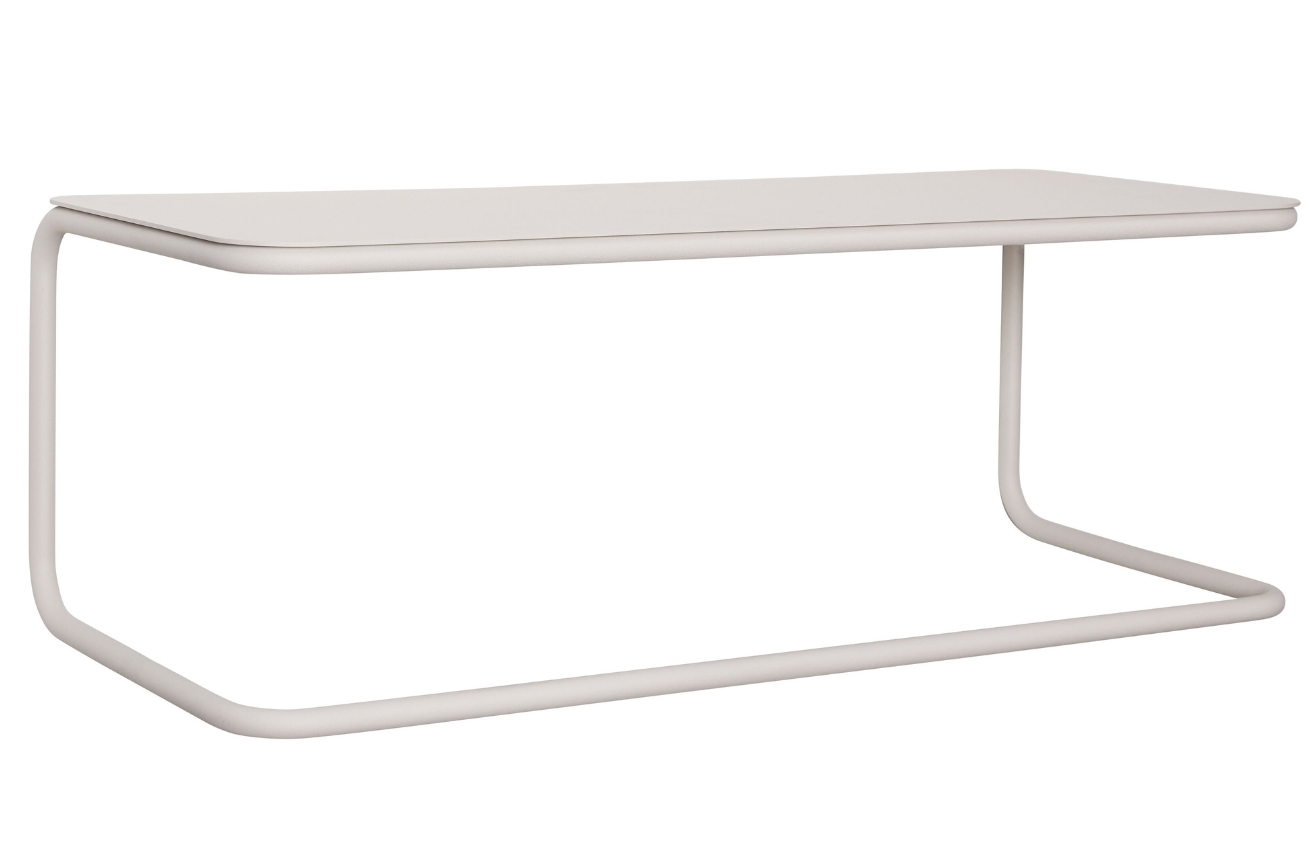 Béžový kovový nástěnný věšák Hübsch Welcome 61 cm Hübsch