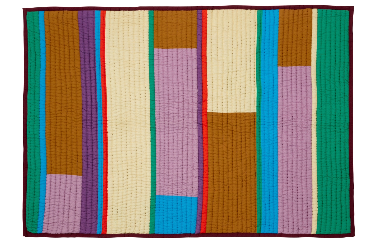 Barevný pléd Hübsch Pavilion 200 x 140 cm Hübsch