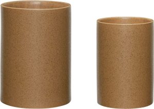 Keramick&eacute; květin&aacute;če v sadě 2 ks &oslash; 18 cm Edna &ndash; H&uuml;bsch H&uuml;bsch