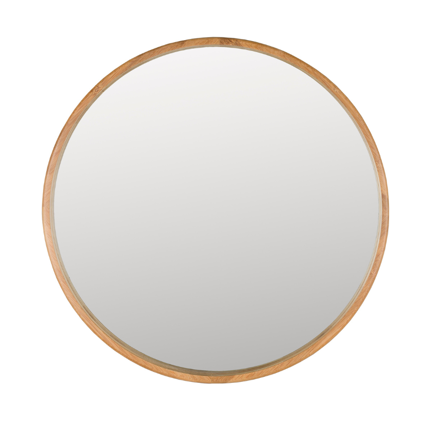 Bambusové závěsné zrcadlo DUTCHBONE CAROUN 60 cm Dutchbone