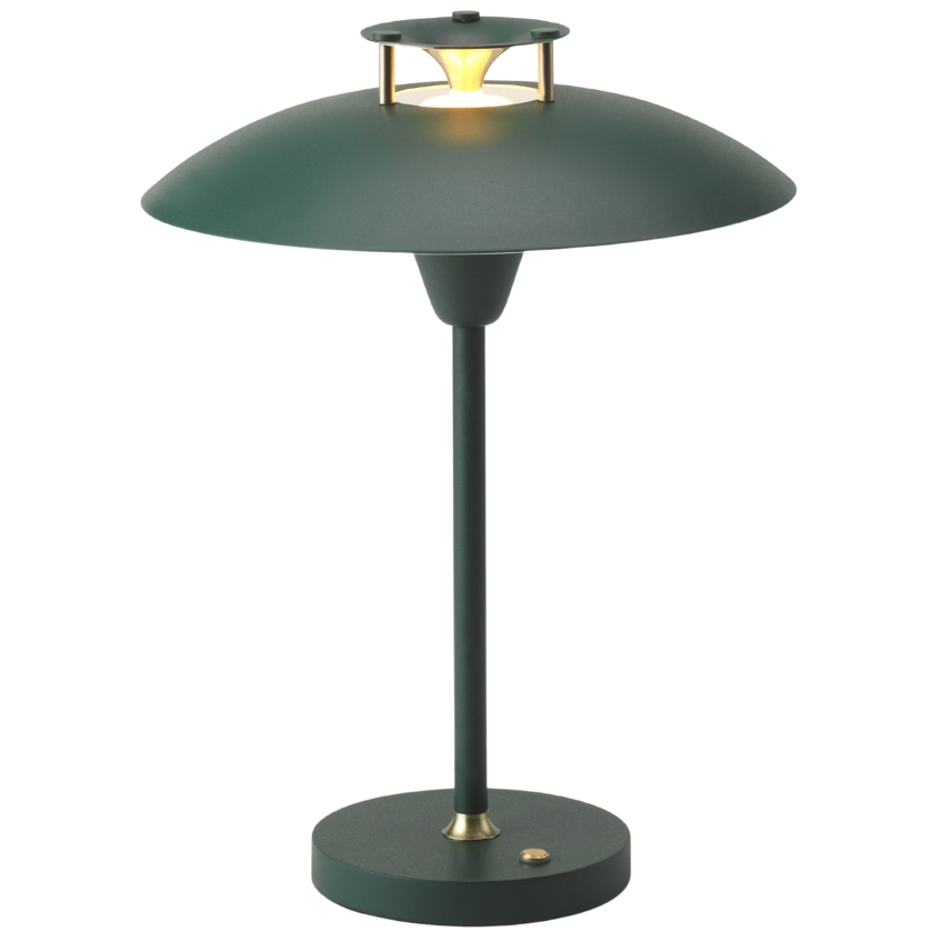 Zelená kovová stolní lampa Halo Design Stepp 1-2-3 Halo Design