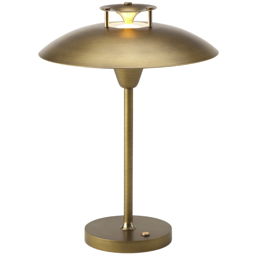 Mosazná kovová stolní lampa Halo Design Stepp 1-2-3 Halo Design