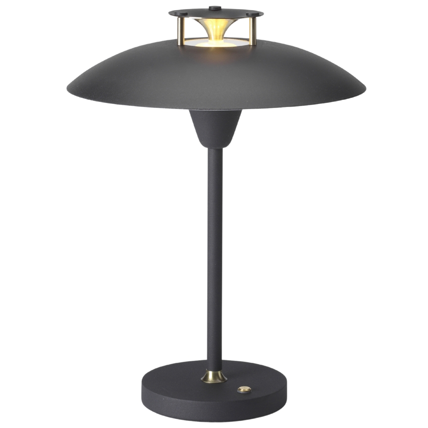 Černá kovová stolní lampa Halo Design Stepp 1-2-3 Halo Design