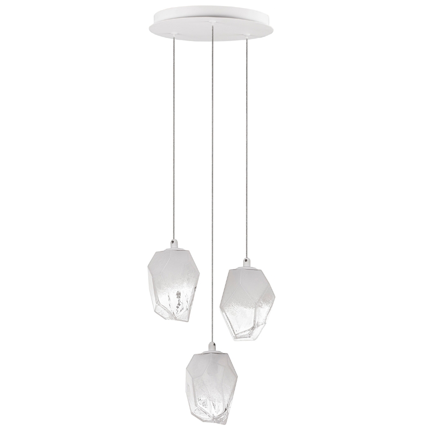 Skleněné závěsné světlo Nova Luce Ice 29 cm Nova Luce