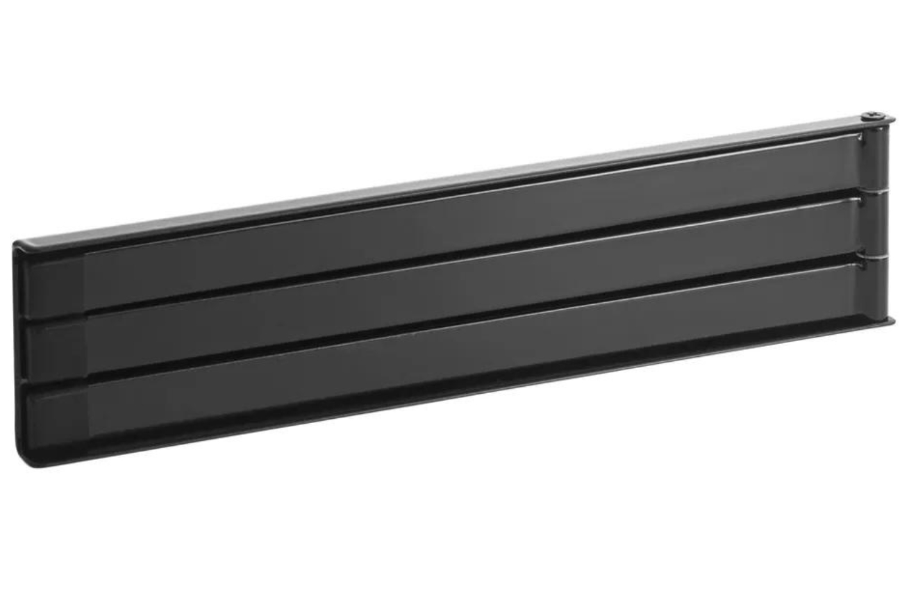 Černý kovový magnetický držák na utěrky Yamazaki Tower 24 cm YAMAZAKI