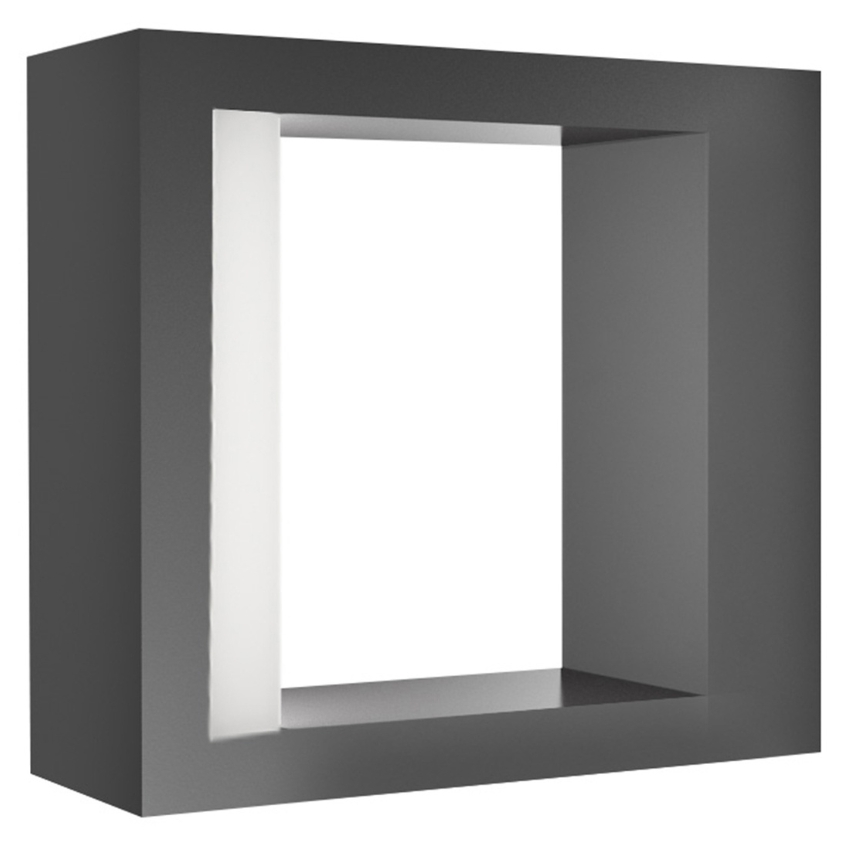 Tmavě šedé kovové venkovní nástěnné LED světlo Nova Luce Bliss Nova Luce